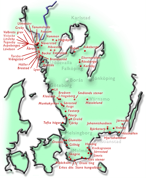 prehistoric places in southern sweden